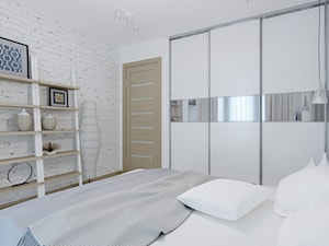 Surprising ways to update your home décor. - Mała biała sypialnia - zdjęcie od tz_interior