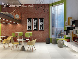 Design concept of the interior office for IT company - Wnętrza publiczne - zdjęcie od tz_interior