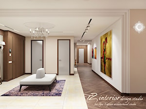 Take a look inside a gorgeous home for some serious design inspiration. - Duży biały hol / przedpokój - zdjęcie od tz_interior
