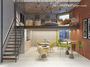 Design concept of the interior office for IT company - Wnętrza publiczne - zdjęcie od tz_interior