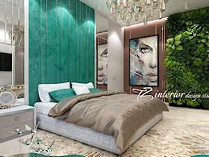 A fun and trendy bedroom designed for a fun and trendy