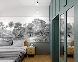 Sypialnia z dżunglą - zdjęcie od Szawrot Design - Homebook