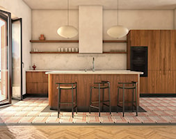 Dom w kolorach natury - Kuchnia, styl tradycyjny - zdjęcie od Szawrot Design - Homebook