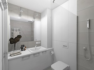 mieszkanie nowoczesne 70m2 - Łazienka, styl nowoczesny - zdjęcie od DR-STUDIO