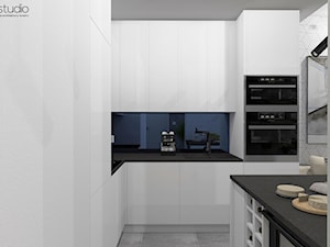 mieszkanie nowoczesne 70m2 - Kuchnia, styl nowoczesny - zdjęcie od DR-STUDIO