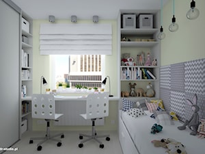 biurko w pokoju dziecka - zdjęcie od DR-STUDIO