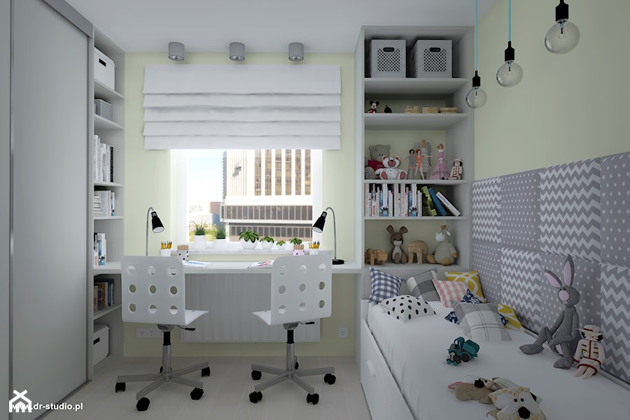 biurko w pokoju dziecka - zdjęcie od DR-STUDIO