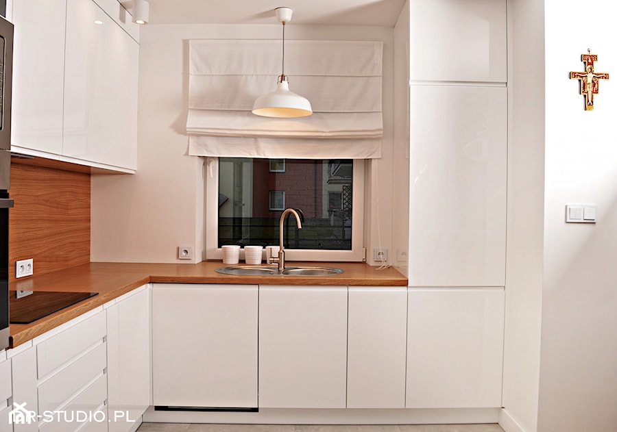 mieszkanie dla rodziny 70m2 zdjęcia - Kuchnia, styl nowoczesny - zdjęcie od DR-STUDIO