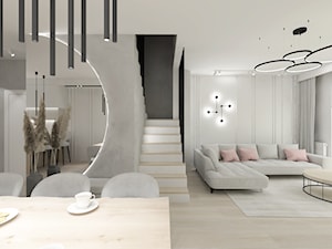 Dom na Warszawskim Ursynowie - Salon, styl nowoczesny - zdjęcie od Gama Design