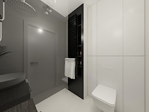 Apartament w dwóch kolorach - Łazienka, styl nowoczesny - zdjęcie od Gama Design