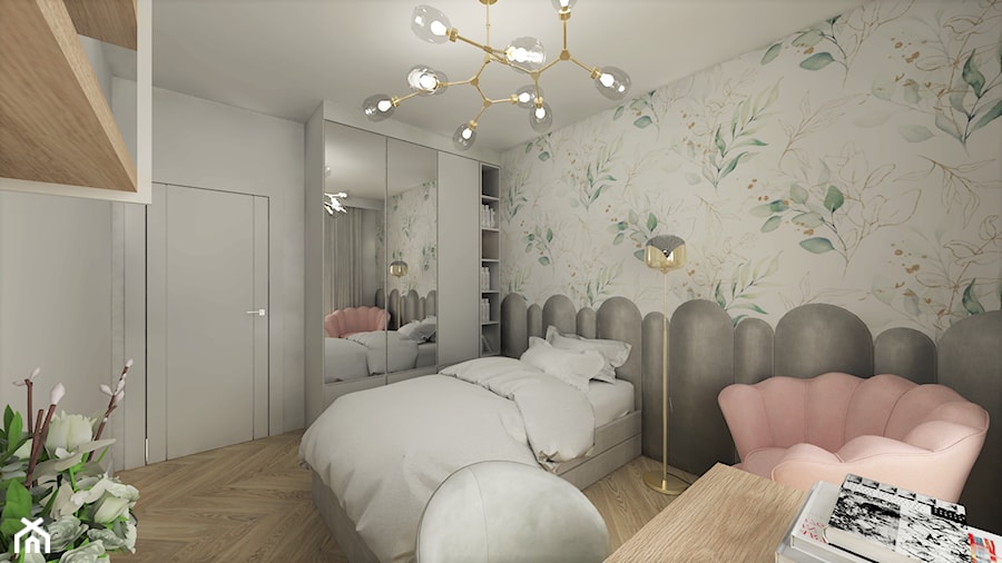 Projekt apartament Port Praski - Pokój dziecka, styl skandynawski - zdjęcie od Gama Design