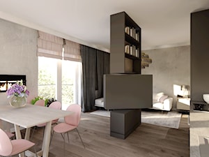 Apartament pod wynajem Mokotów Warszawa - Salon, styl nowoczesny - zdjęcie od Gama Design