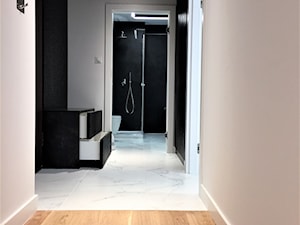 Podobno męski apartament :) - Hol / przedpokój, styl skandynawski - zdjęcie od Gama Design