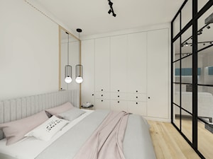 Apartament w stylu loftowym - Sypialnia, styl skandynawski - zdjęcie od Gama Design