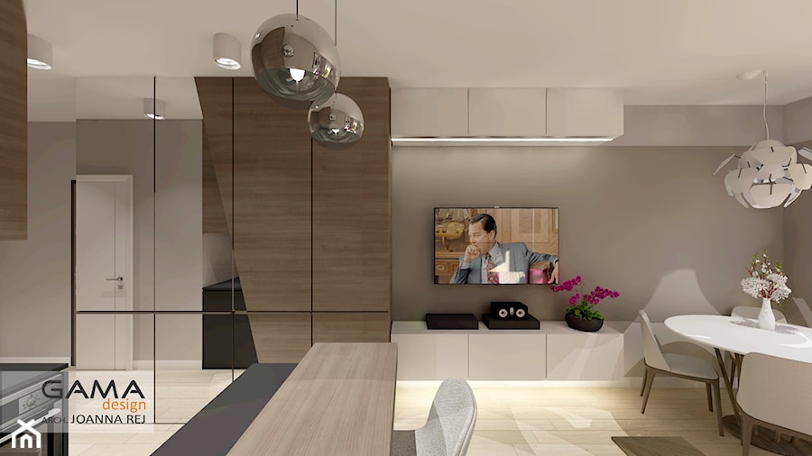 Mieszkanie 49,50 m2. - zdjęcie od Gama Design