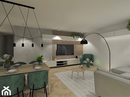 Aranżacje wnętrz - Salon: Projekt apartament Port Praski - Salon, styl nowoczesny - Gama Design . Przeglądaj, dodawaj i zapisuj najlepsze zdjęcia, pomysły i inspiracje designerskie. W bazie mamy już prawie milion fotografii!