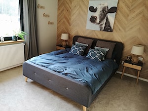 przytulna sypialnia w stylu rustykalnym - zdjęcie od itsmargaret