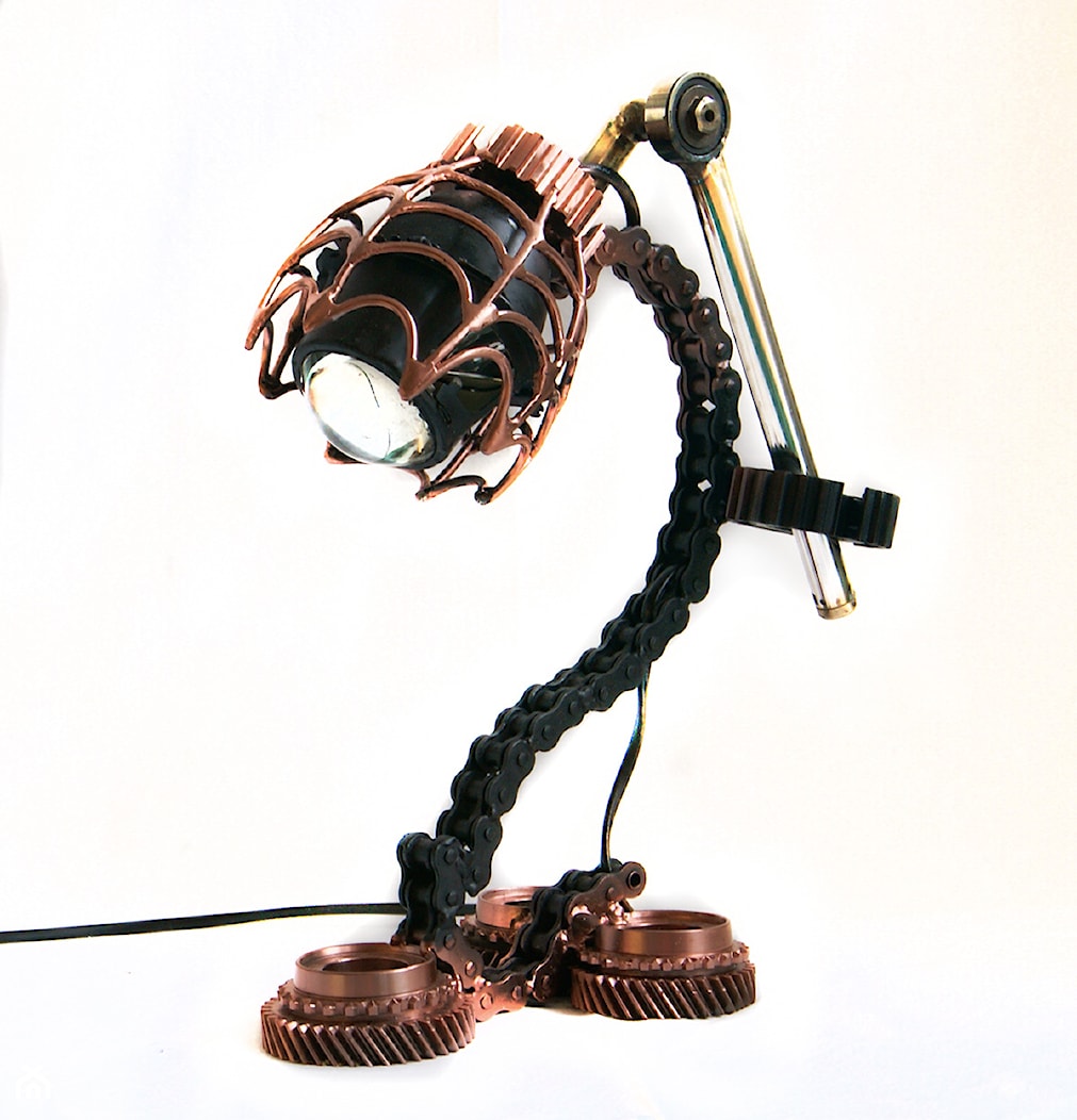 Lampka nocna steampunk - zdjęcie od steampunklamp - Homebook