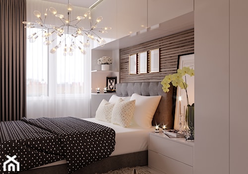 Sypialnia w bloku - zdjęcie od perfect-design