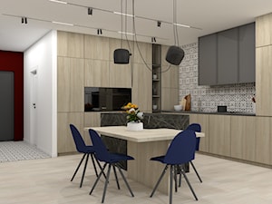 Mieszkanie w Mikołowie - Kuchnia, styl nowoczesny - zdjęcie od RAUM Pracownia Architektury