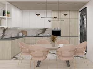Dom w Gorlicach - Kuchnia, styl nowoczesny - zdjęcie od RAUM Pracownia Architektury