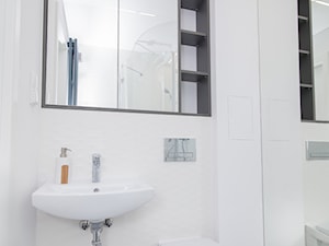 46m2 mieszkanie w bloku - Średnia łazienka, styl skandynawski - zdjęcie od Grant Studio