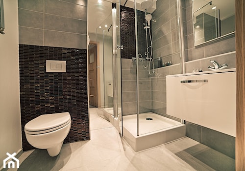 łazienki - Średnia bez okna z punktowym oświetleniem łazienka, styl nowoczesny - zdjęcie od Grant Studio