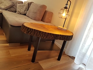 Stolik kawowy z litego jesionu - zdjęcie od MDS Manufaktura drewna i stali