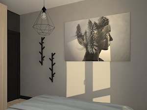 Sypialnia - zdjęcie od Justyna Marczak Projektowanie Wnętrz