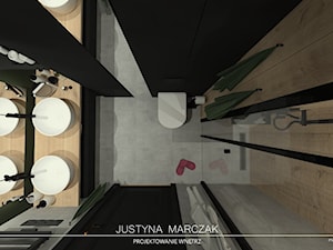Łazienka - zdjęcie od Justyna Marczak Projektowanie Wnętrz