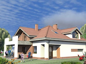 Dom Jednorodzinny DGB - Domy, styl tradycyjny - zdjęcie od Piotr Nasiadek