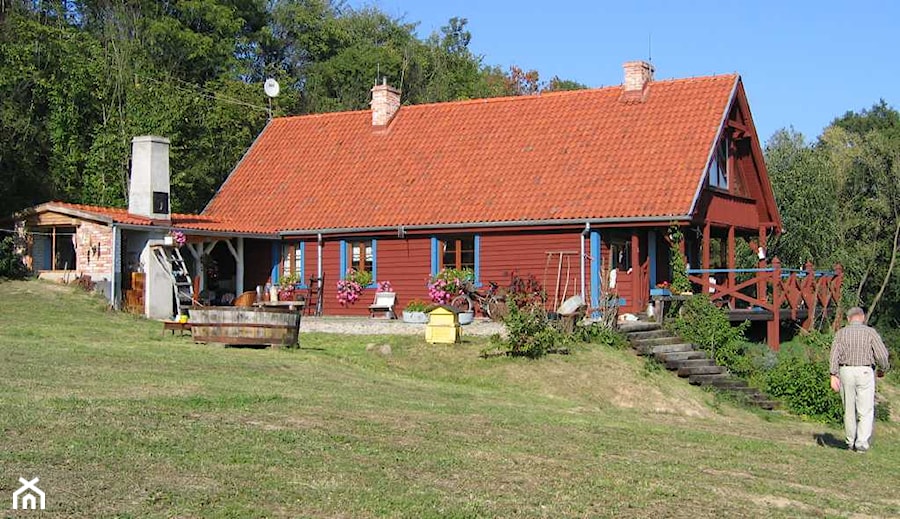 Dom Mieszkalny na skarpie - Domy, styl rustykalny - zdjęcie od Piotr Nasiadek