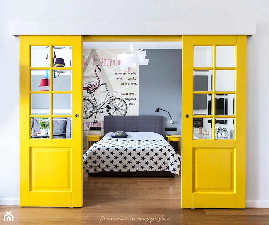 Sypialnia, styl nowoczesny - zdjęcie od Joanna Korczyńska Fotografia Wnetrz