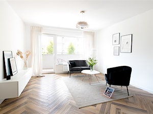 Nowoczesny apartament - Salon, styl nowoczesny - zdjęcie od Sandra Jagielska Studio Architektury