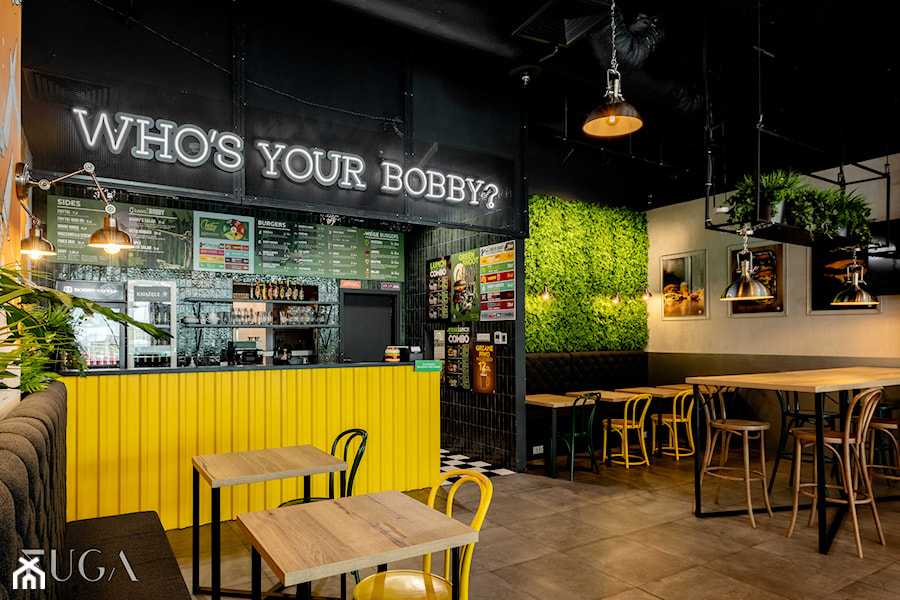 Restauracja Bobby Burger m² - zdjęcie od Fuga Architektura Wnętrz