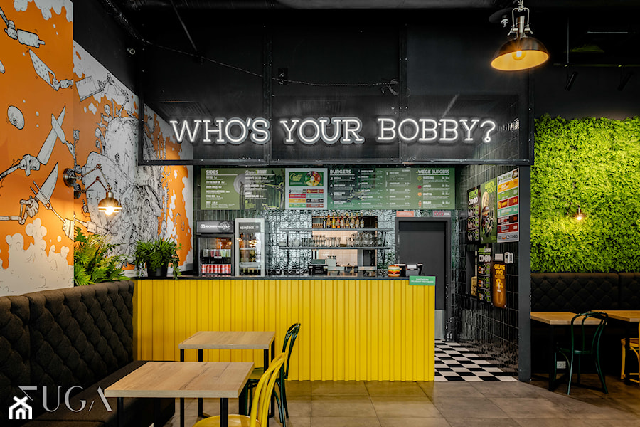 Restauracja Bobby Burger m² - zdjęcie od Fuga Architektura Wnętrz