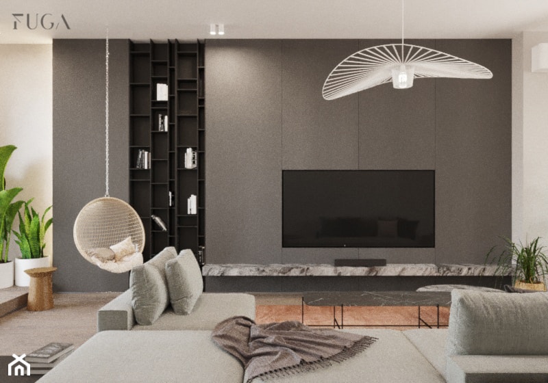 Apartament z tarasem 120 m² - zdjęcie od Fuga Architektura Wnętrz