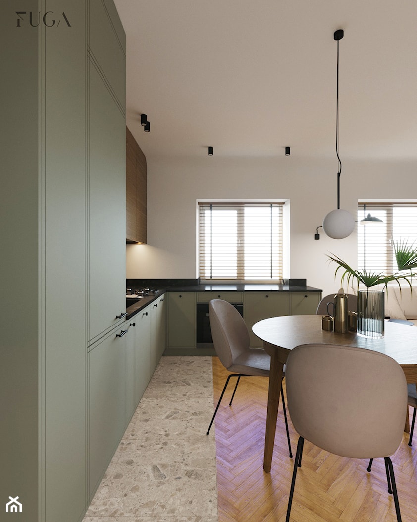 Mieszkanie 55 m² - zdjęcie od Fuga Architektura Wnętrz - Homebook