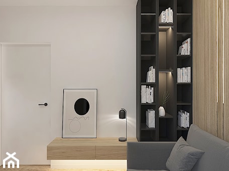Aranżacje wnętrz - Biuro: Dom 160 m² - Fuga Architektura Wnętrz. Przeglądaj, dodawaj i zapisuj najlepsze zdjęcia, pomysły i inspiracje designerskie. W bazie mamy już prawie milion fotografii!