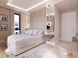 Mieszkanie na Mokotowie 115m2 - Sypialnia, styl tradycyjny - zdjęcie od Elegance of Tailors