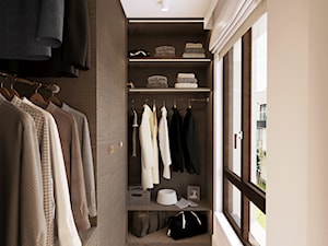 Mieszkanie na Mokotowie 115m2 - Garderoba, styl tradycyjny - zdjęcie od Elegance of Tailors