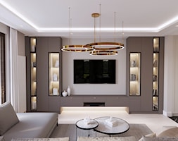 Mieszkanie na Mokotowie 115m2 - Salon, styl tradycyjny - zdjęcie od Elegance of Tailors - Homebook