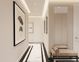 Mieszkanie na Mokotowie 115m2 - Hol / przedpokój, styl tradycyjny - zdjęcie od Elegance of Tailors - Homebook