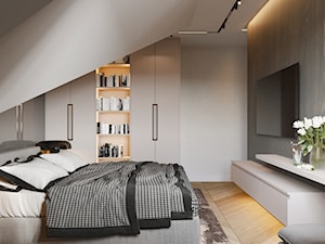 Sypialnia z podwójnym skosem - zdjęcie od Elegance of Tailors