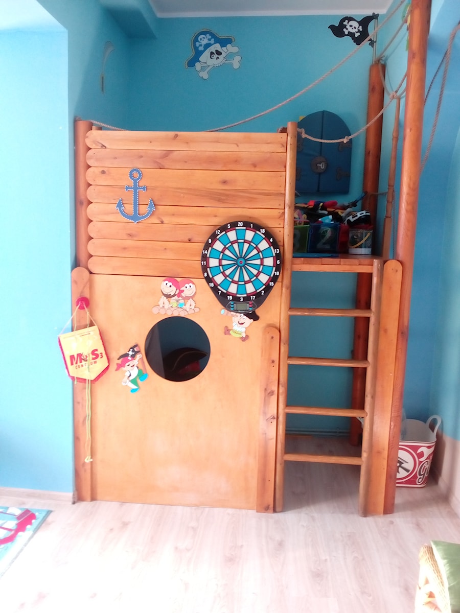 Mały niebieski pokój dziecka dla dziecka dla chłopca dla dziewczynki - zdjęcie od Katarzyna Machowska