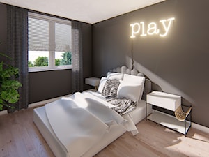 sypialnia singla - zdjęcie od SOHO studio projektowania wnetrz