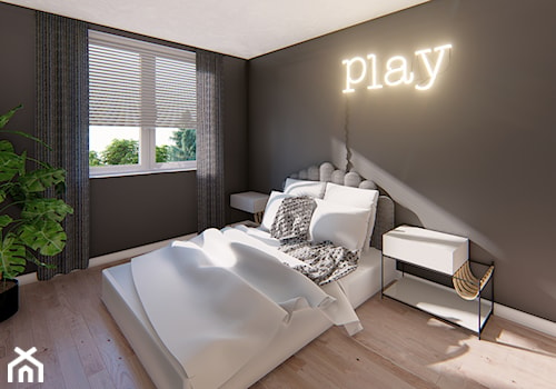 sypialnia singla - zdjęcie od SOHO studio projektowania wnetrz