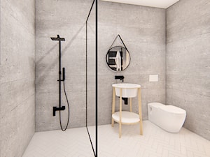 minimalistyczna łazienka - zdjęcie od SOHO studio projektowania wnetrz