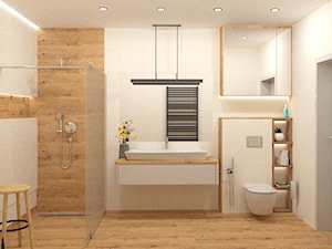 łazienka w drewnie - zdjęcie od W.Design