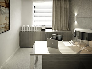 projekt wnetrza kancelarii - Wnętrza publiczne, styl nowoczesny - zdjęcie od Otwarte Studio Sztuka